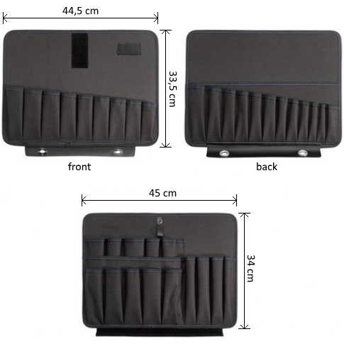 B&W 4800147 Werkzeugtafel und Abdeckplatte mit Tool Pockets fr Koffer BASE