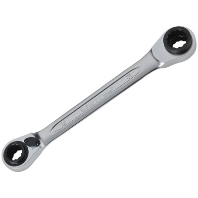 Bahco S4RM-12-15 Reversible ring ratchet spanner, 4 sizes, 12, 13, 14, 15 mm