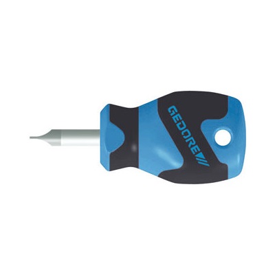 Gedore 2153 4 3C-Screwdriver Stubby slotted 4,0 mm