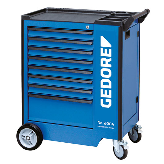 Gedore 2004 0701 Tool trolley with 8 drawers