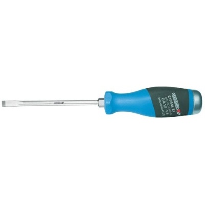Gedore 2154SK 12 3C-Screwdriver slotted with striking cap 12 mm