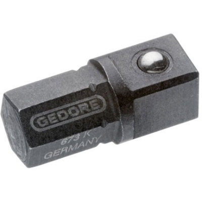 Gedore 673 K Socketholder with 1/4" hexagon drive, for 1/4" sockets