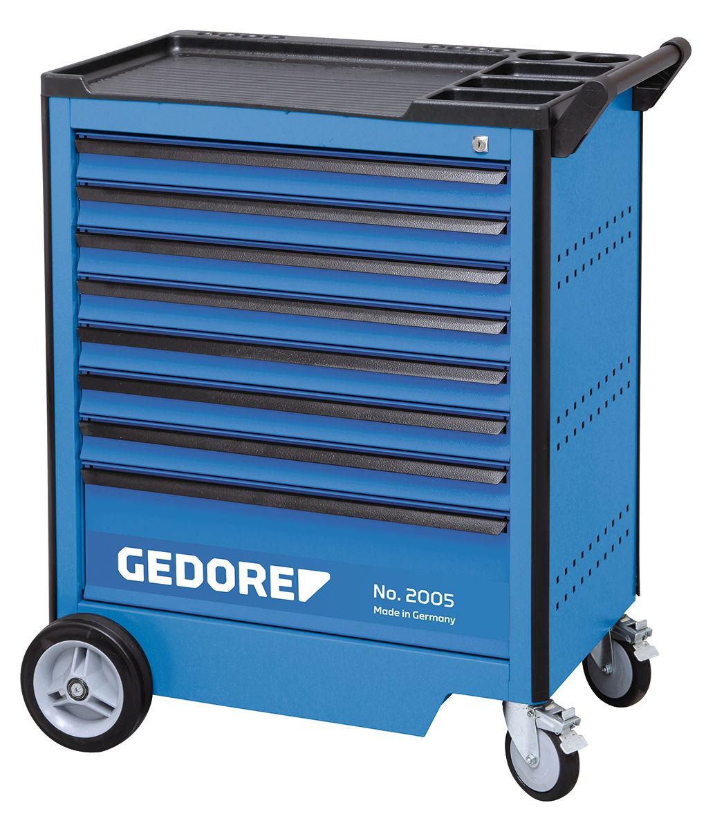 Gedore 2005 0701 Tool trolley with 8 drawers