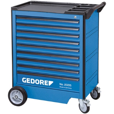 Gedore 2005 0810 Tool trolley with 9 drawers