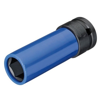 Gedore K 19 LS 17 Impact socket 1/2" with protective sleeve, 17 mm