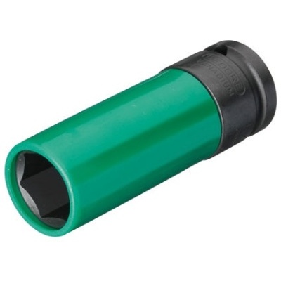 Gedore K 19 LS 19 Impact socket 1/2" with protective sleeve, 19 mm
