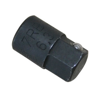 Gedore 7 RB-6,3 Bit adaptor 1/4" hex, 10 mm for 7 R 10 / 7 UR 10