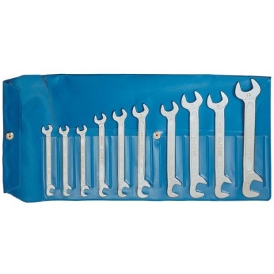 Gedore 8-0100 Double ended midget spanner set 10 pcs 5-13 mm