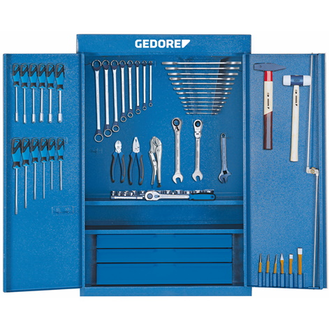 Gedore 1400 G Tool cabinet with tool assortment S 1400 G