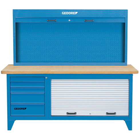 Gedore BR 1500 LH Workbench with tool cabinet