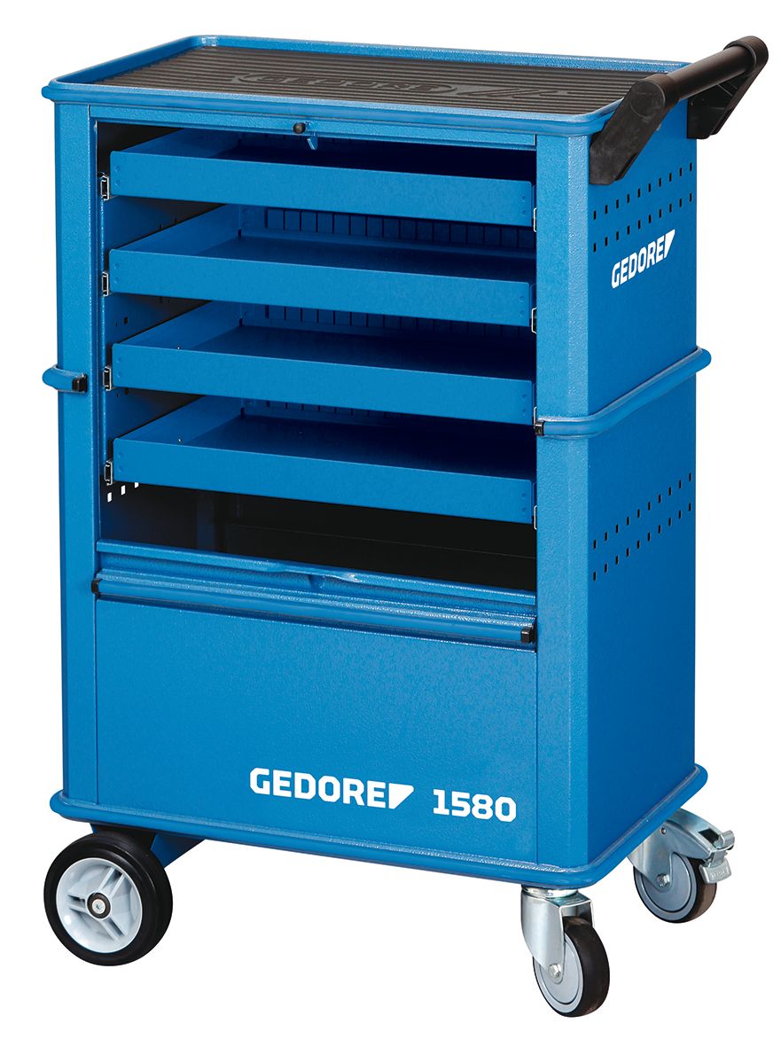 Gedore 1580 Tool trolley with 4 drawers