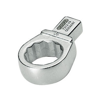 Gedore 7212-22 Rectangular ring end fitting SE 9x12, 22 mm