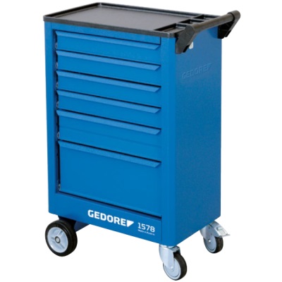 Gedore 1578 Tool trolley with 6 drawers
