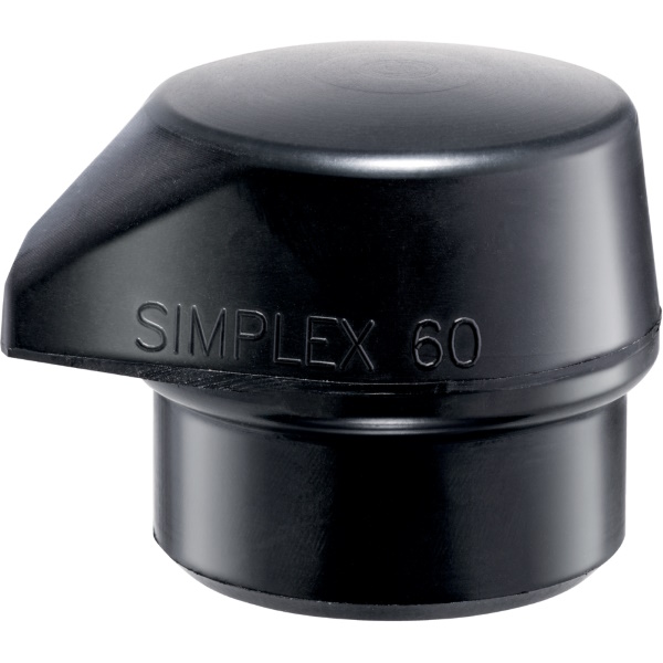 Halder 3202280 Simplex insert, Rubber Composition, with feet, 80 mm