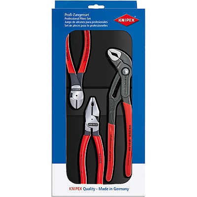 Knipex 00 20 10 Power Set, 3 pieces