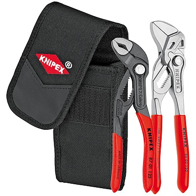 Knipex 00 20 72 V01 Mini pliers set in belt tool pouch