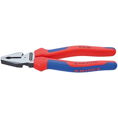 Knipex 02 02 200 High Leverage Combination Pliers, 200 mm
