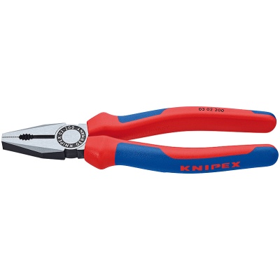 Knipex 03 02 200 Combination Pliers, 200 mm