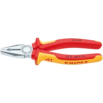 Knipex 03 06 200 Combination Pliers VDE, 200 mm