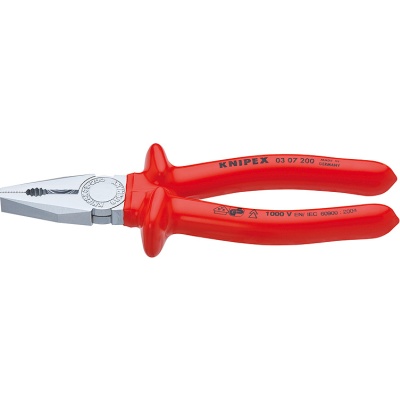 Knipex 03 07 160 Combination Pliers VDE, 160 mm