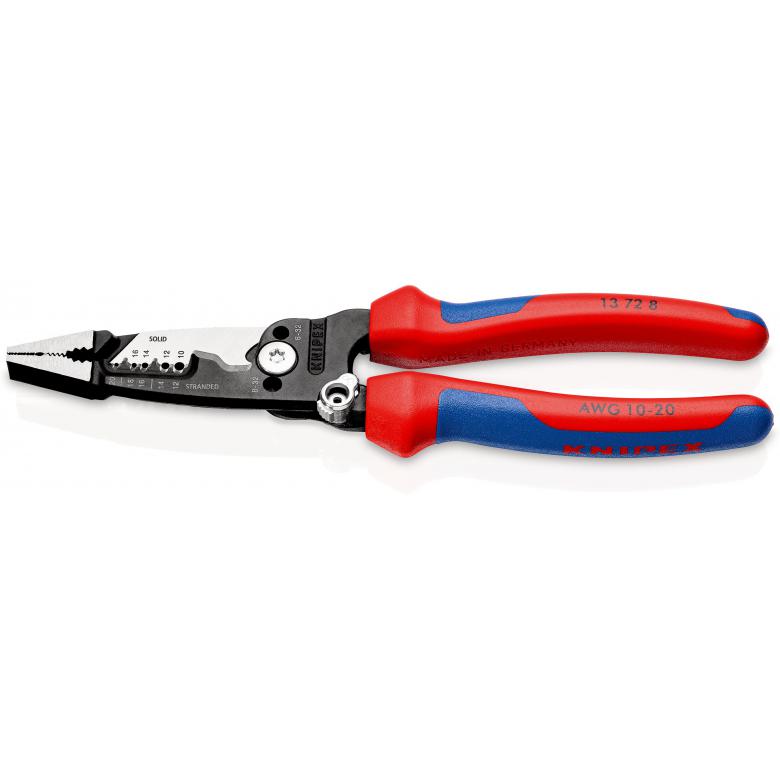 Knipex 13 72 8 Multifunction electrician pliers, American style