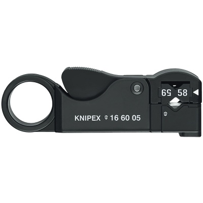 Knipex 16 60 05 SB Coax-afstripgereedschap