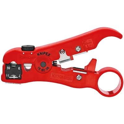 Knipex 16 60 06 SB Stripping Tool for coax cables
