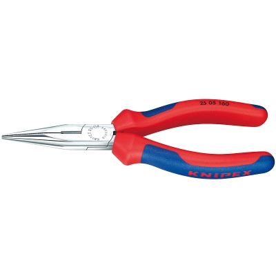 Knipex 25 05 140 Snipe Nose Side Cutting Pliers (Radio Pliers)