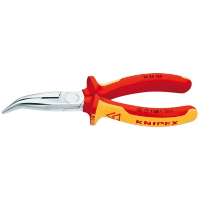 Knipex 25 26 160 Snipe Nose Side Cutting Pliers (Radio Pliers)