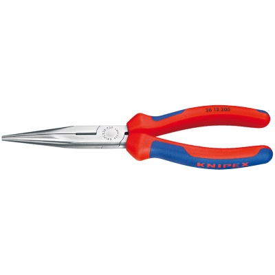 Knipex 26 12 200 Snipe Nose Side Cutting Pliers (Stork Beak Pliers)