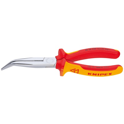 Knipex 26 26 200 Snipe Nose Side Cutting Pliers (Stork Beak Pliers)