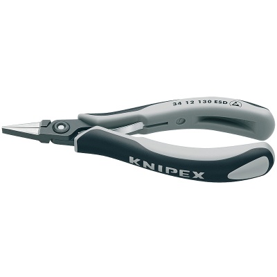 Knipex 34 12 130 ESD Precision Electronics Gripping Pliers ESD