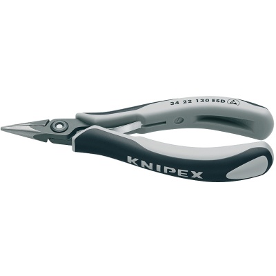Knipex 34 22 130 ESD Precision Electronics Gripping Pliers ESD