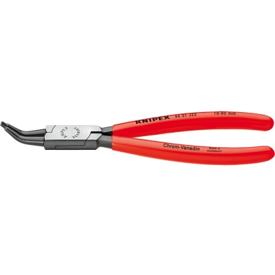 Knipex 44 31 J02 Circlip Pliers for internal circlips in bore holes 45 bent