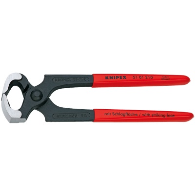 Knipex 51 01 210 Hammerhead Style Carpenters Pincers 210 mm