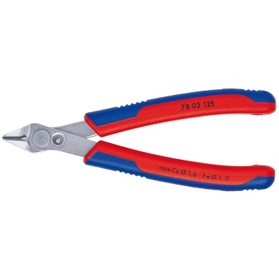 Knipex 78 03 125 Electronic Super Knips Side Cutter, 125 mm
