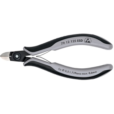 Knipex 79 12 125 ESD Precision Electronics Side Cutter ESD, 125 mm