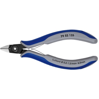 Knipex 79 52 125 Precision Electronics Diagonal Cutter, 125 mm
