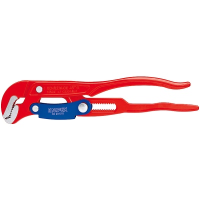 Knipex 83 60 010 Pipe Wrench S-Type with rapid adjustment, 330 mm