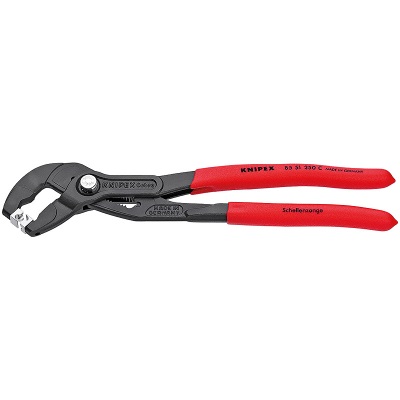 Knipex 85 51 250 C Hose Clamp Pliers for Click clamps