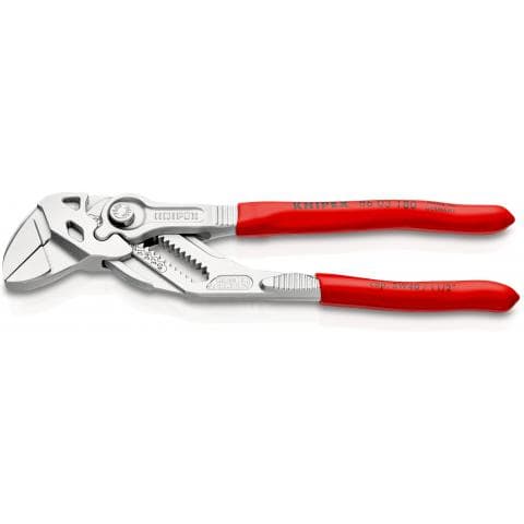 Knipex 86 03 180 Sleuteltang, verchroomd, 180 mm