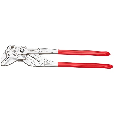 Knipex 86 03 400 Pliers Wrench XL, chrome plated, 400 mm