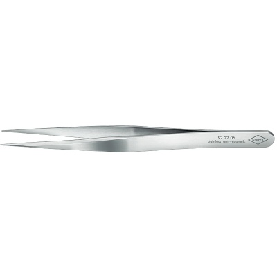 Knipex 92 22 06 Precisie-pincet spitse punten, 120 mm