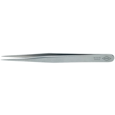 Knipex 92 23 05 Precision Tweezers pointed shape, Titanium, 120 mm
