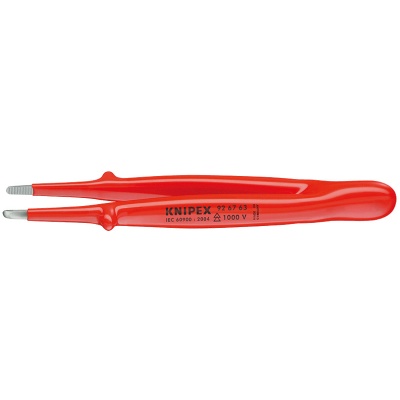 Knipex 92 67 63 Precision Tweezers insulated, 145 mm
