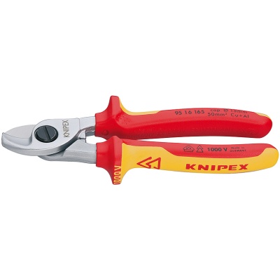 Knipex 95 16 165 Cable Shears VDE, 165 mm