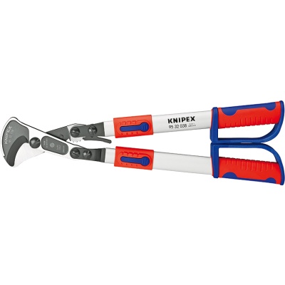 Knipex 95 32 038 Cable Shears (ratchet action) with telescopic handles