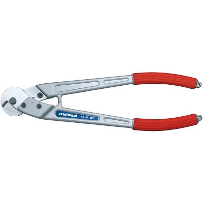 Knipex 95 81 600 Wire Rope and ACSR-Cable Cutter, 600 mm