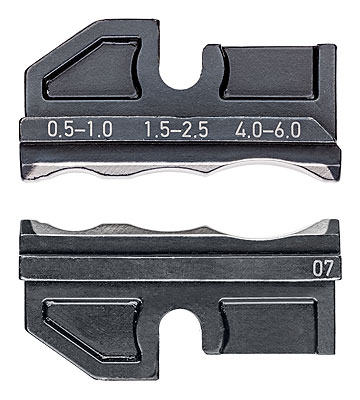 Knipex 97 49 07 Crimping dies for heat shrinkeable sleeve connectors
