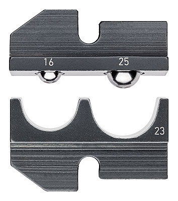 Knipex 97 49 23 Krimpprofiel voor niet-gesoleerde kabelschoenen en aansluitstekkers